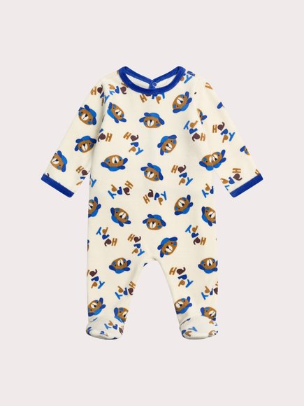 DPAM Βρεφικές Πιτζάμες για Αγόρια - ΛΕΥΚΟ
