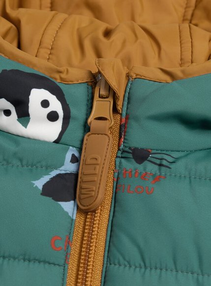 Παιδικό Μπουφάν για Αγόρια Green/Brown Friends - 2 σε 1 - ΠΡΑΣΙΝΟ φωτογραφία