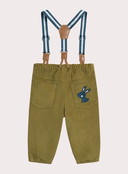 Βρεφικό Παντελόνι για Αγόρια Olive Bunny