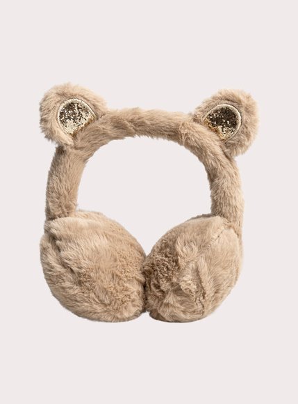 Παιδικά Αυτάκια για Κορίτσια Beige Earmuffs