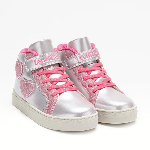 Παιδικά Παπούτσια Lelli Kelly για Κορίτσια Silver Hearts (Μεγέθη 26-35)