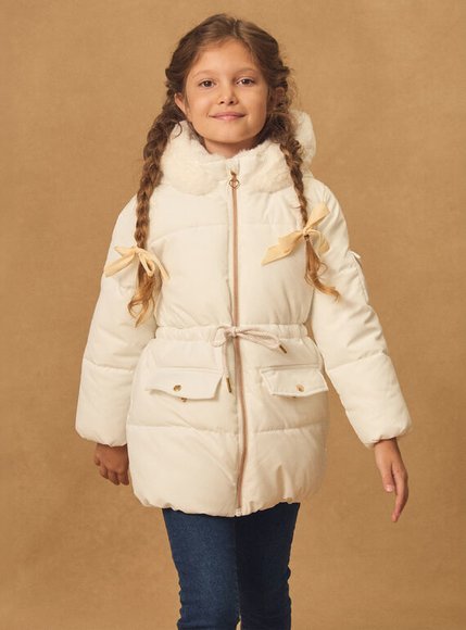 Παιδικό Μπουφάν για Κορίτσια Cream Puffer