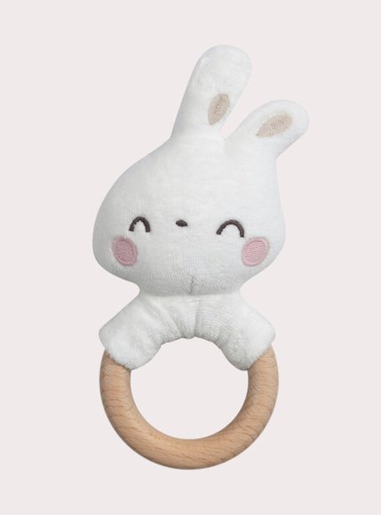 Βρεφική Κουδουνίστρα White Rabbit