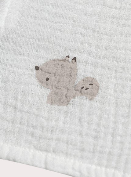 Βρεφικό Κουβερτάκι Brown Squirrel