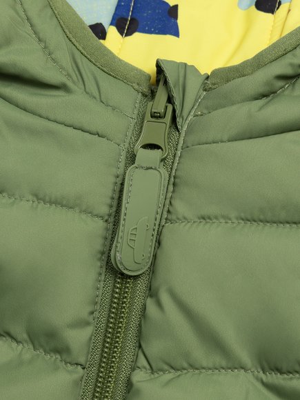 Βρεφικό Αμάνικο Μπουφάν για Αγόρια Olive Cars - 2 σε 1 - ΚΙΤΡΙΝΟ φωτογραφία