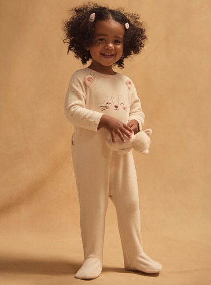 Βρεφική Πιτζάμα για Κορίτσια Baby Tiger