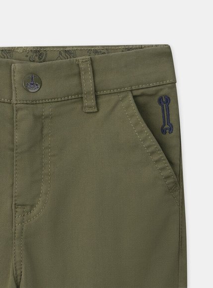 Παιδικό Παντελόνι για Αγόρια Chaki Straight