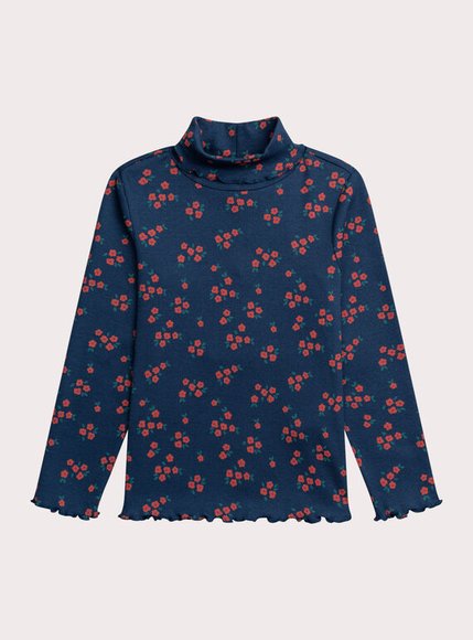 Παιδική Μπλούζα για Κορίτσια High Navy Floral