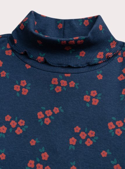 Παιδική Μπλούζα για Κορίτσια High Navy Floral