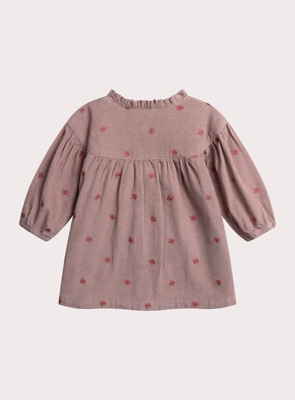 Βρεφικό Φόρεμα για Κορίτσια Dusty Pink Flowers
