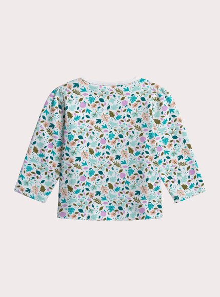 Βρεφική Μπλούζα για Κορίτσια Fox Pattern