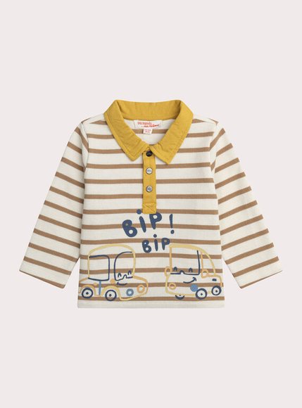 Βρεφική Μπλούζα για Αγόρια Yellow Bip