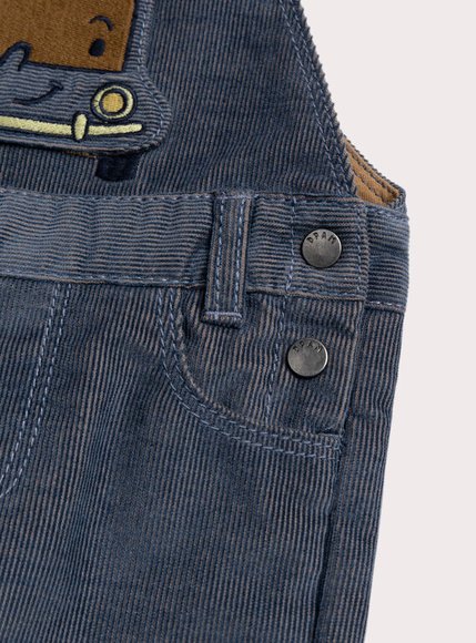 Βρεφική Σαλοπέτα για Αγόρια Νavy Corduroy Overall