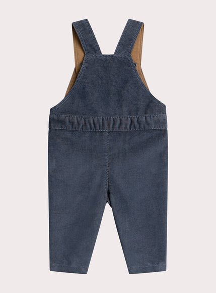 Βρεφική Σαλοπέτα για Αγόρια Νavy Corduroy Overall