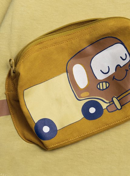 Βρεφική Μπλούζα για Αγόρια Yellow Illusion