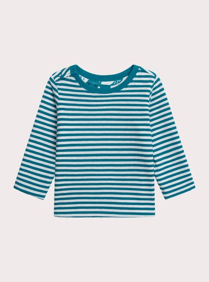 Βρεφική Μπλούζα για Αγόρια Dark Turquoise Pattern - 2 σε 1