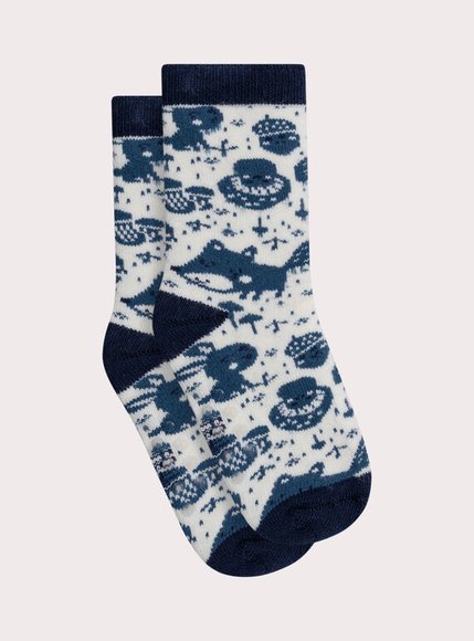 DPAM Βρεφικές Κάλτσες για Αγόρια - ΛΕΥΚΟ