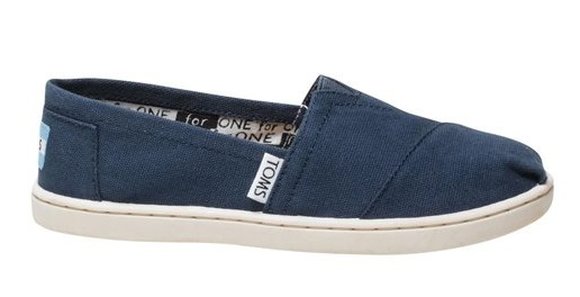 ΥΦΑΣΜΑΤΙΝΑ ΠΑΙΔΙΚΑ ΠΑΠΟΥΤΣΙΑ TOMS – ΜΠΛΕ