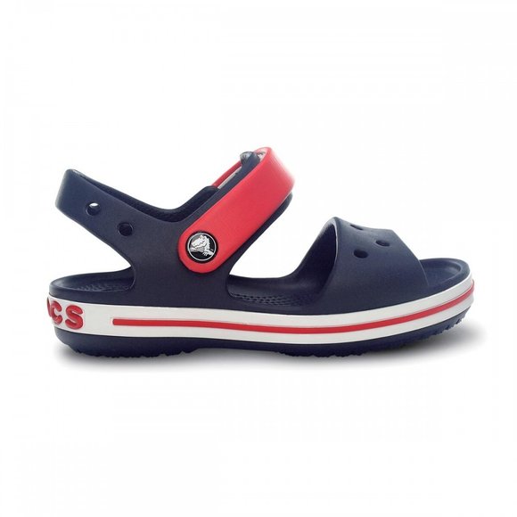 Crocs Crocband Παιδικά Σανδάλια Navy/Red (Μεγέθη 19,5-34,5) - ΜΠΛΕ φωτογραφία
