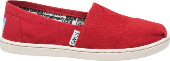 ΠΑΙΔΙΚΑ ΠΑΠΟΥΤΣΙΑ TOMS – ΚΟΚΚΙΝΟ