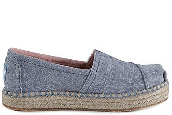 ΠΑΙΔΙΚΑ ΠΑΠΟΥΤΣΙΑ TOMS ΓΙΑ ΚΟΡΙΤΣΙΑ – ΜΠΛΕ