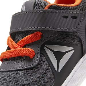 Βρεφικά Αθλητικά Παπούτσια Reebok Ventureflex Stride για Αγόρια Grey/Orange (Μεγέθη 17-26)