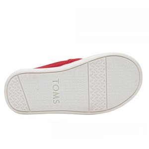 Βρεφικές Εσπαντρίγιες Toms για Αγόρια Red Canvas (Μεγέθη 19,5-28,5)