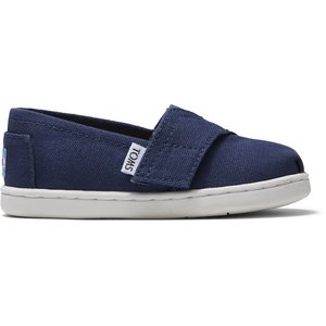 Βρεφικές Εσπαντρίγιες Toms για Αγόρια Navy Canvas (Μεγέθη 17,5-28,5)