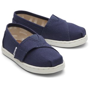 Βρεφικές Εσπαντρίγιες Toms για Αγόρια Navy Canvas (Μεγέθη 17,5-28,5)