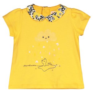 Βρεφική Μπλούζα για Κορίτσια Yellow Cloud