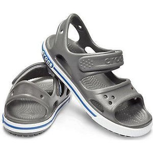 Crocs Crocband Παιδικά Σανδάλια Γκρι