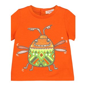 Βρεφική Μπλούζα για Αγόρια Orange Bug