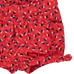 Βρεφικό Σορτς για Κορίτσια Red Summer