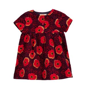Βρεφικό Φόρεμα για Κορίτσια Poppies Print