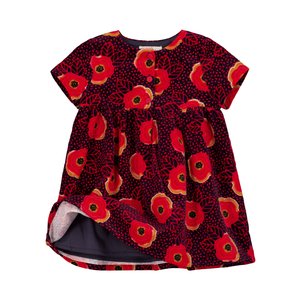 Βρεφικό Φόρεμα για Κορίτσια Poppies Print