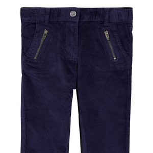 Παιδικό Παντελόνι για Κορίτσια Navy Zippers