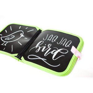 JAQ JAQ BIRD Βιβλίο Ζωγραφικής Με Κιμωλίες Purse