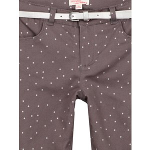 Παιδικό Παντελόνι για Κορίτσια Grey Polka Dots