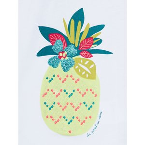 Βρεφική Μπλούζα για Κορίτσια Floral Pineapple