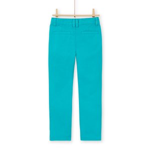 Παιδικό Παντελόνι για Αγόρια Turquoise Straight