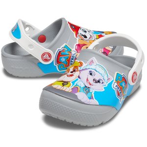 Crocs Crocband Παιδικά Σαμπό Γκρι Paw Patrol