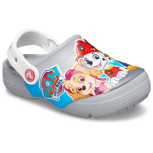 Crocs Crocband Παιδικά Σαμπό Γκρι Paw Patrol