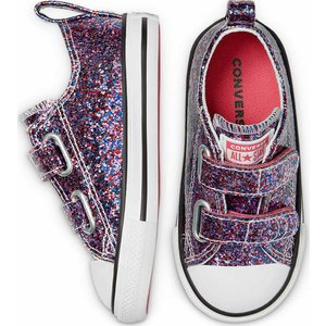 ΒΡΕΦΙΚΑ ΜΩΒ GLITTER ΠΑΠΟΥΤΣΙΑ CONVERSE ΓΙΑ ΚΟΡΙΤΣΙΑ