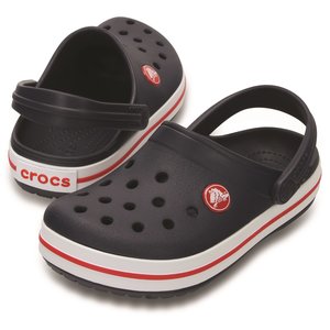 Crocs Crocband Παιδικά Σαμπό Μαύρο