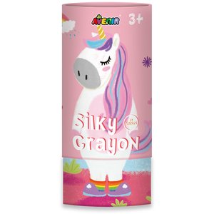 AVENIR Silky Crayons Unicorn Κηρομπογιές & Πόστερ Ζωγραφικής 12 τμχ