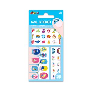 NAIL STICKER-UNDER THE SEA 38PCS