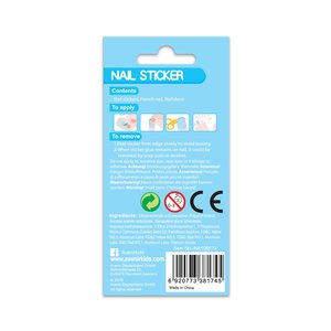 NAIL STICKER-UNDER THE SEA 38PCS