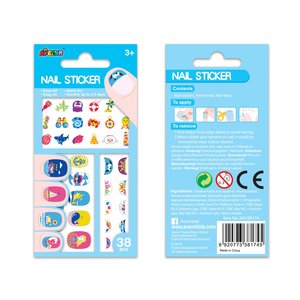 NAIL STICKER-UNDER THE SEA 38PCS