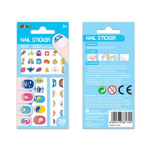 NAIL STICKER-UNDER THE SEA 38PCS