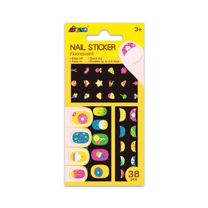 NAIL STICKER-COOKIE - FLUORESCENCE 38PCS